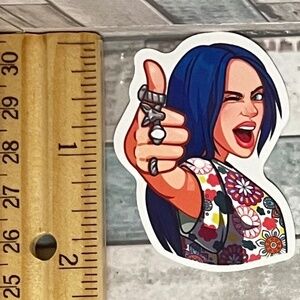 🌀10/$10🌀 Billie Eilish Reusable Waterproof Vinyl Sticker Decal